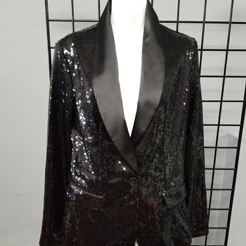 Nwt maurices sequin jacket